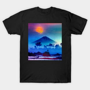 The Volcano And The Sunset T-Shirt